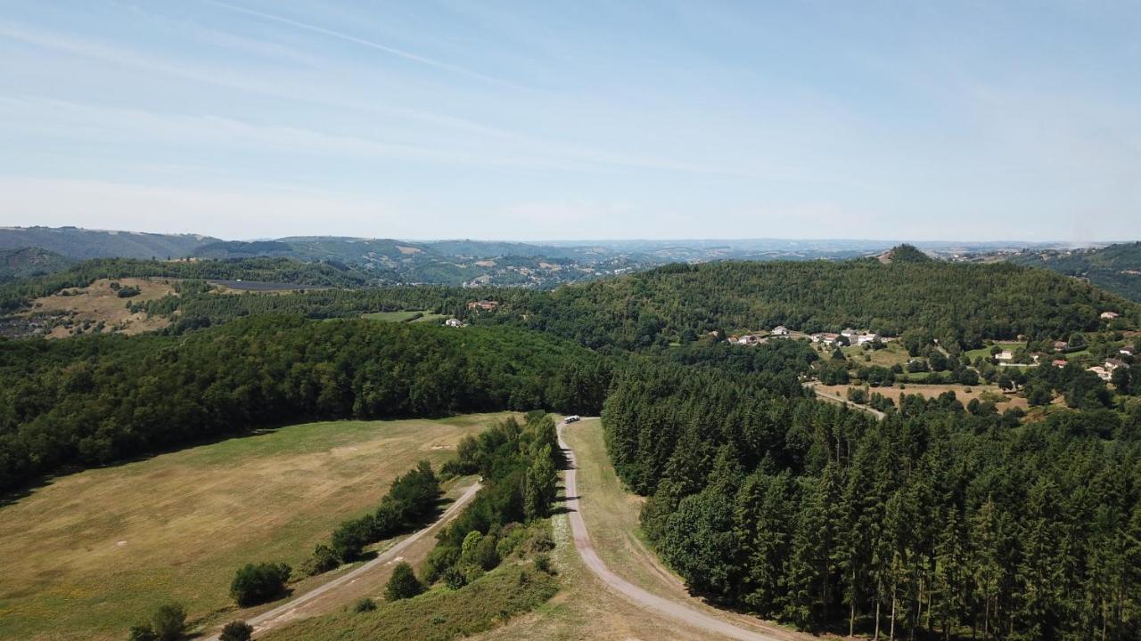 Maison sur la colline cheminée WIFI proche Thermes Aubin  Exterior foto